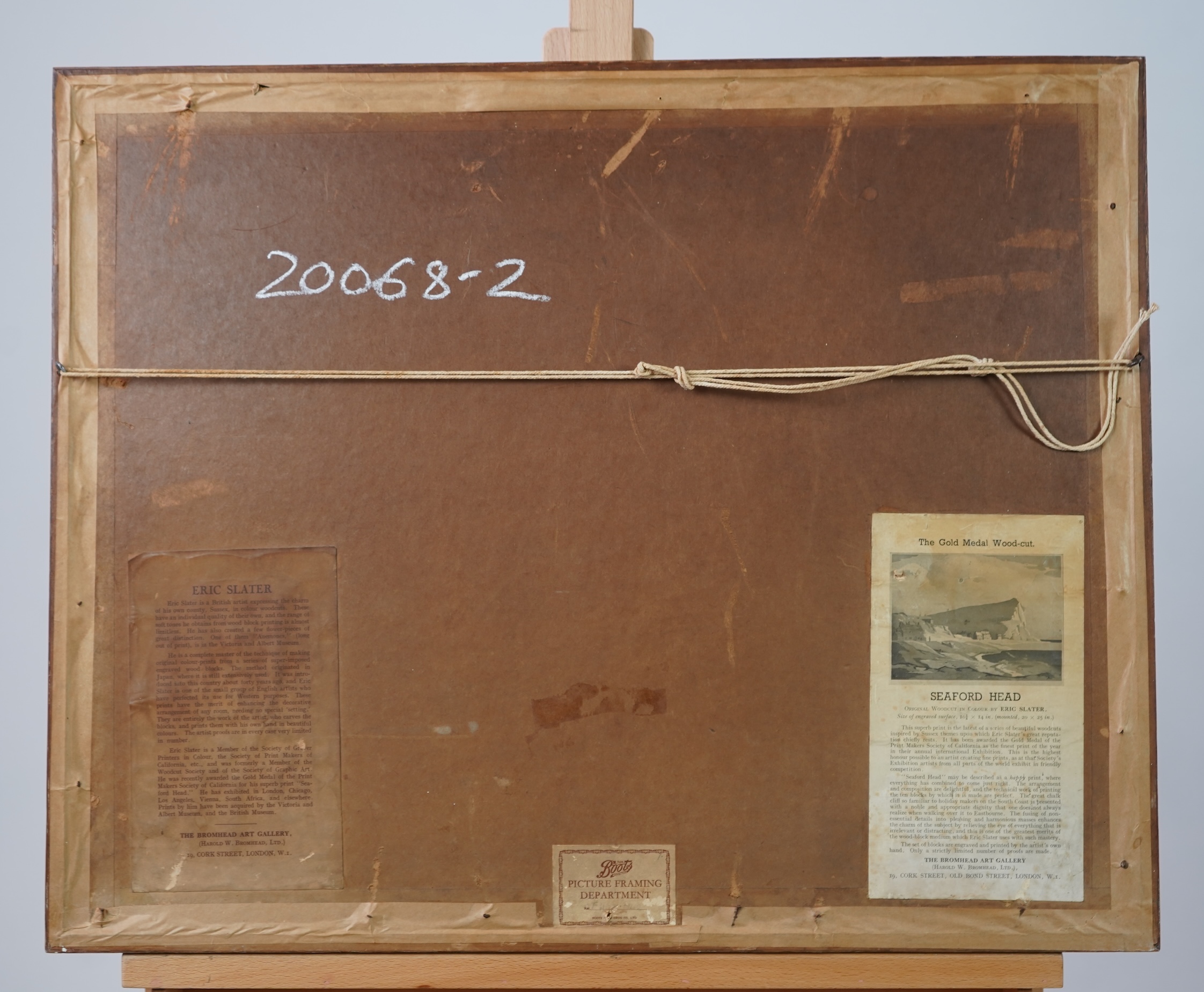 Eric Slater, 1896-1963, 'Seaford Head, Sussex'